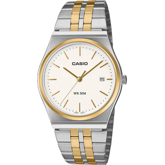 Casio MTP-B145SG-7A Men’s Gold Steel Strap Analog Watch