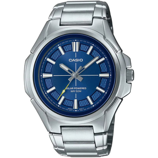 Casio MTP-RS100D-2A Men’s Blue Steel Strap Analog Watch