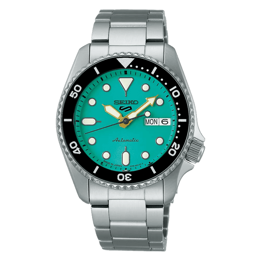 Seiko 5 Sports SBSA229 Men’s Silver Steel Strap Analog Watch