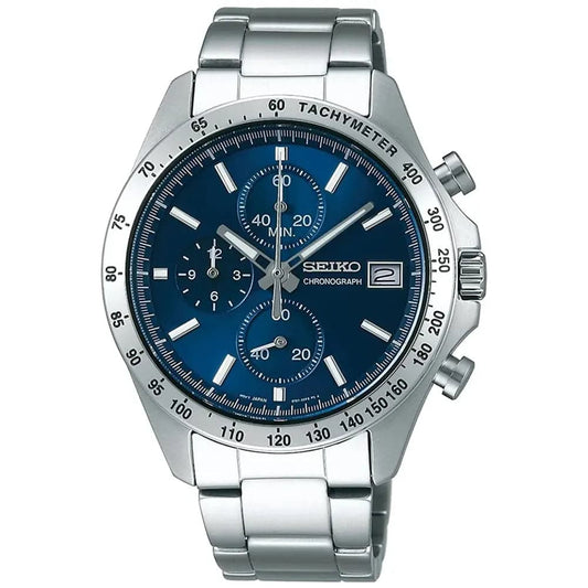 Seiko SBTR023 Men’s Silver Steel Strap Analog Watch
