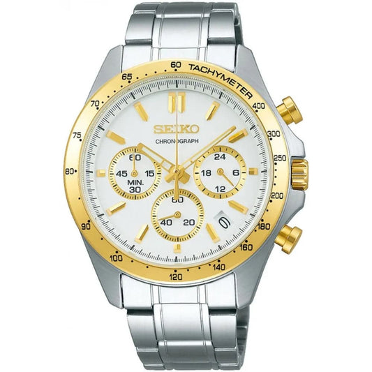 Seiko SBTR024 Men’s Silver Steel Strap Analog Watch