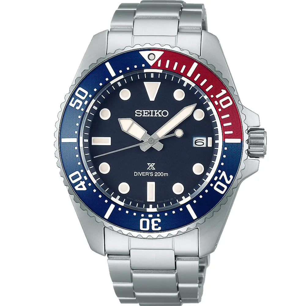 Seiko SNE595P1 Prospex Metal Band Men Watch