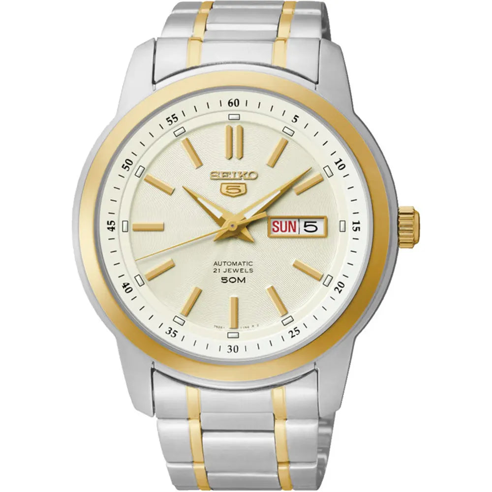 Seiko 5 SNKM92J1 Metal Band Men Watch