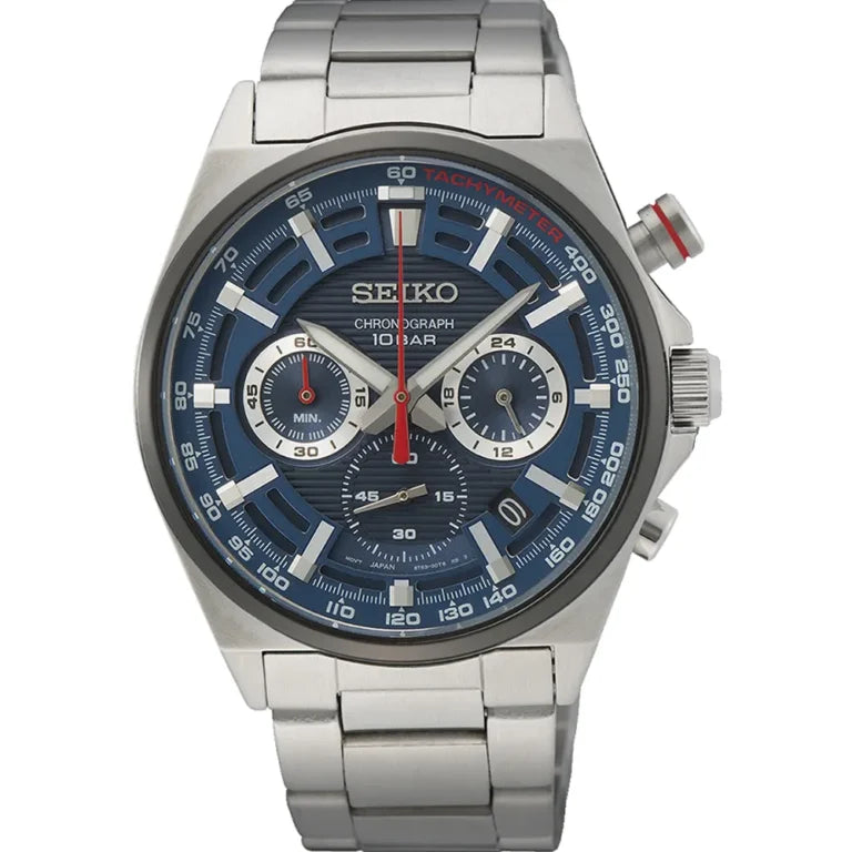 Seiko SSB407P1 Metal Band Men Watch