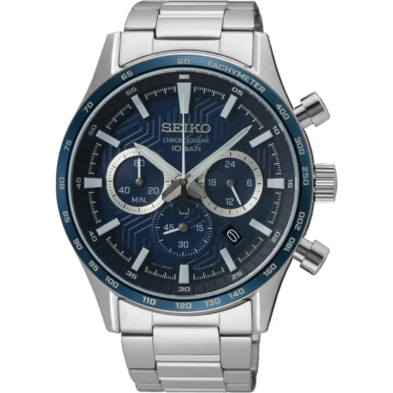 Seiko SSB445P1 Metal Band Men Watch