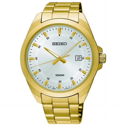 Seiko SUR212P1 Men’s Silver Steel Strap Analog Watch
