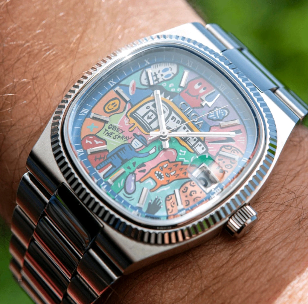 CILOA Men's Cartoon Design Quartz Watch