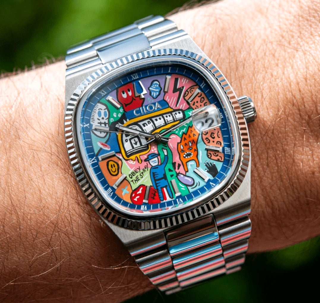 CILOA Men's Cartoon Design Quartz Watch