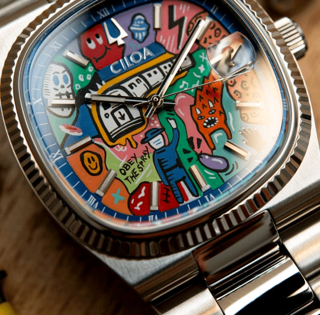 CILOA Men's Cartoon Design Quartz Watch