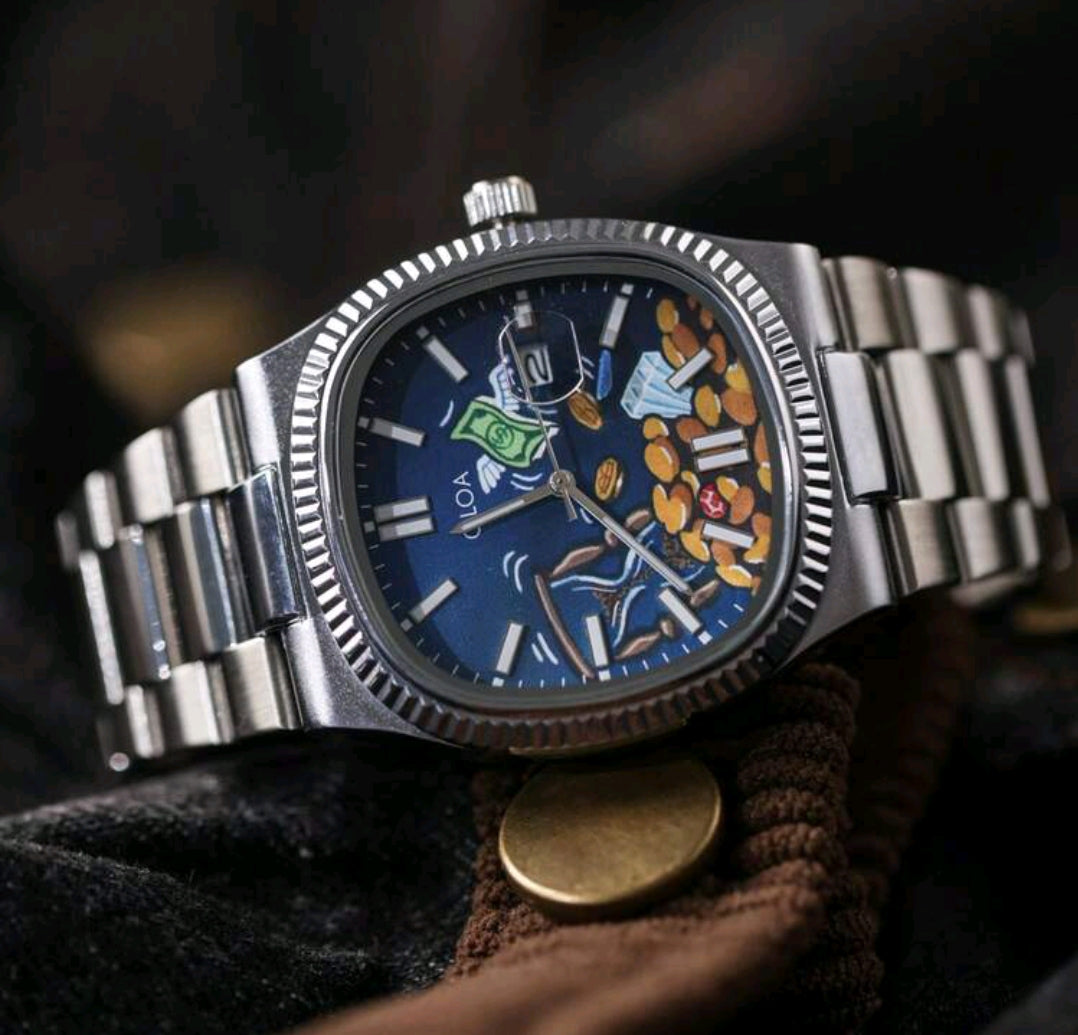 CILOA Men's Cartoon Quartz Watch
