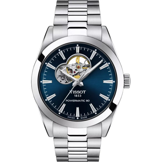 Tissot T127.407.11.041.01 Gentleman Powermatic 80 Open Heart watch