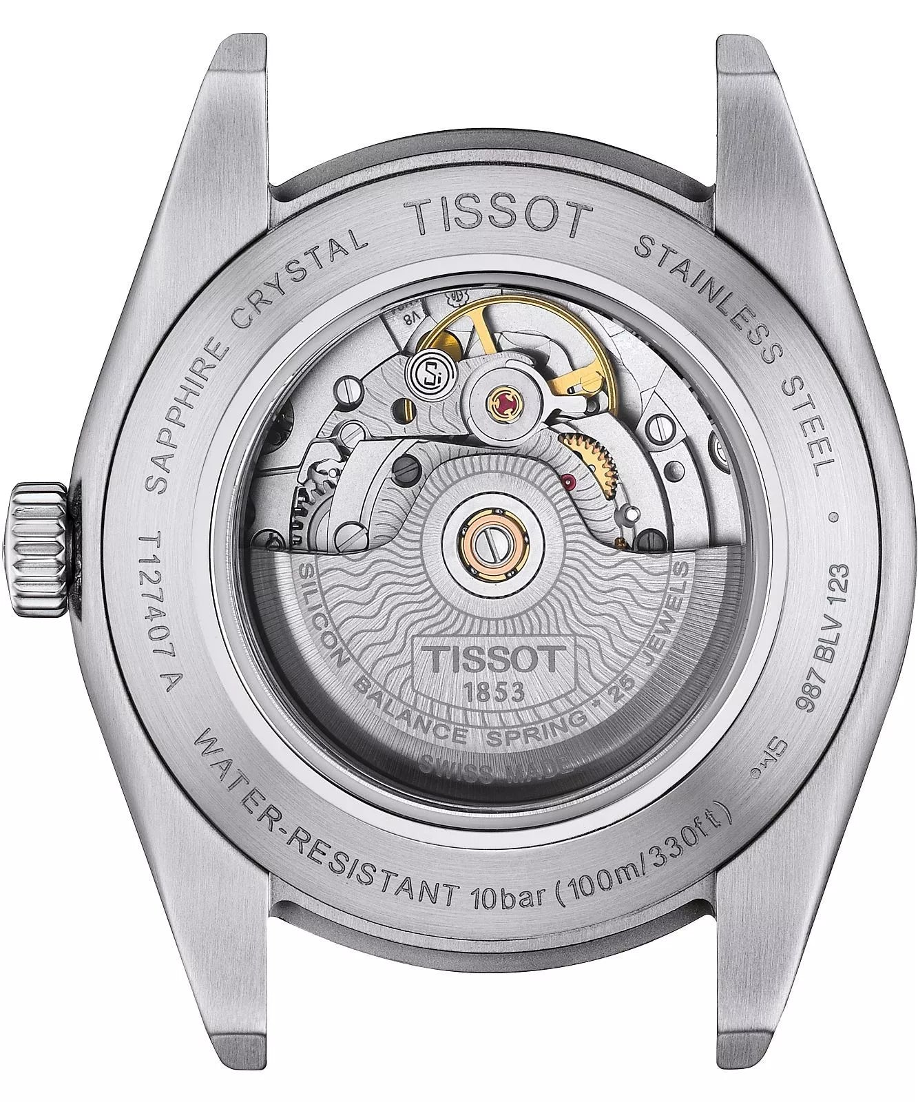 Tissot T127.407.11.351.00 Gentlemen Powermatic 80 Men Watch