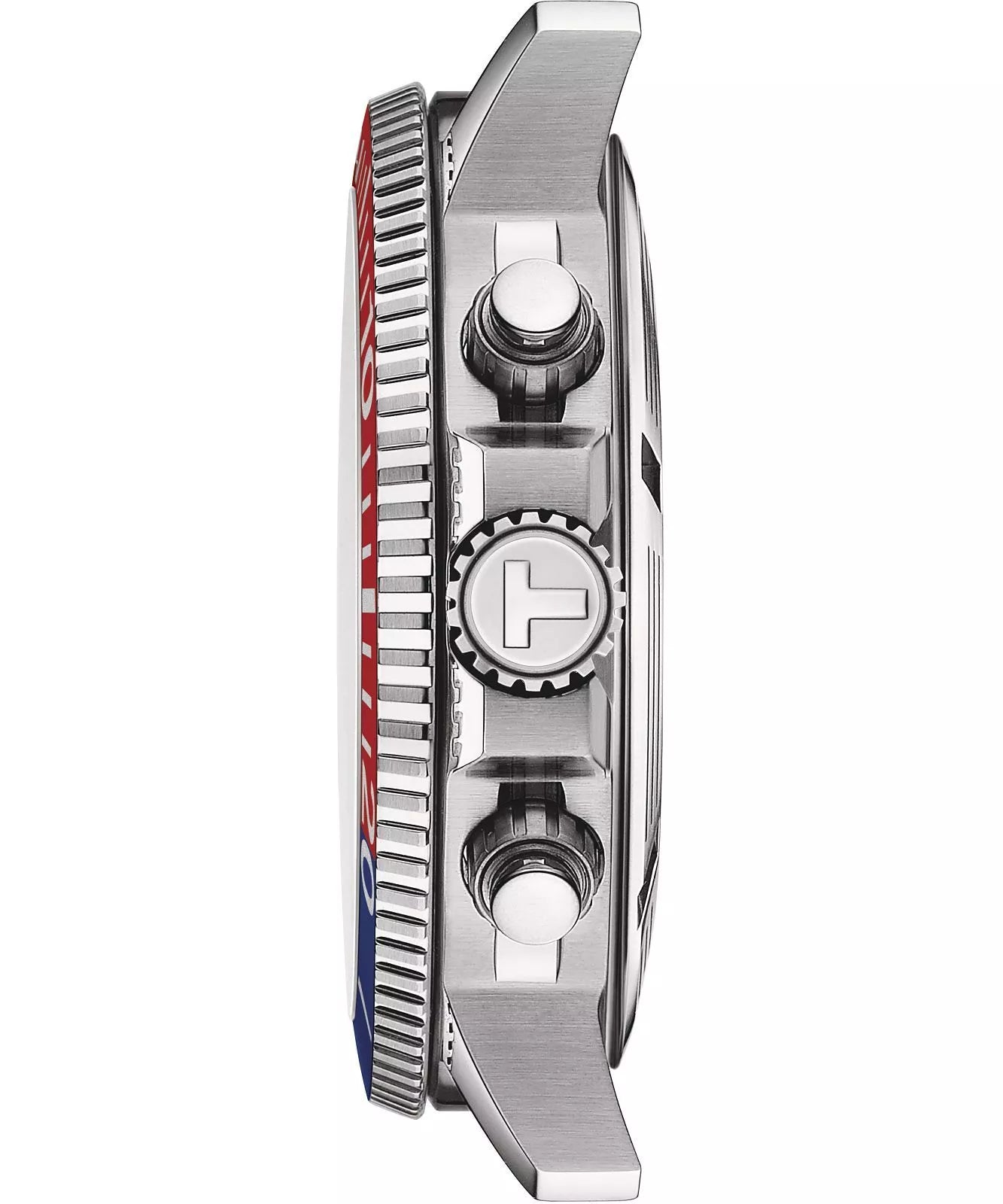 TISSOT T120.417.11.041.03 Men’s Quartz Swiss Made Silver Stainless Steel Blue Dial 45mm Watch&nbsp;